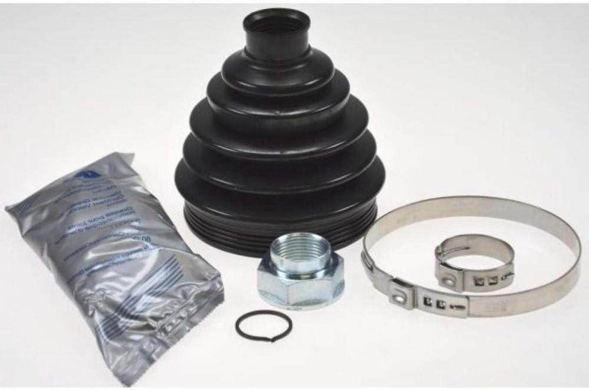 Vouwbalgset - Aandrijfas set - Auto Onderhoud - Voorzijde montage - 31 cm - Zwart