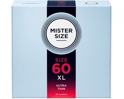 Mister Size - 60 - Ultra Dunne XL condooms 36 stuks