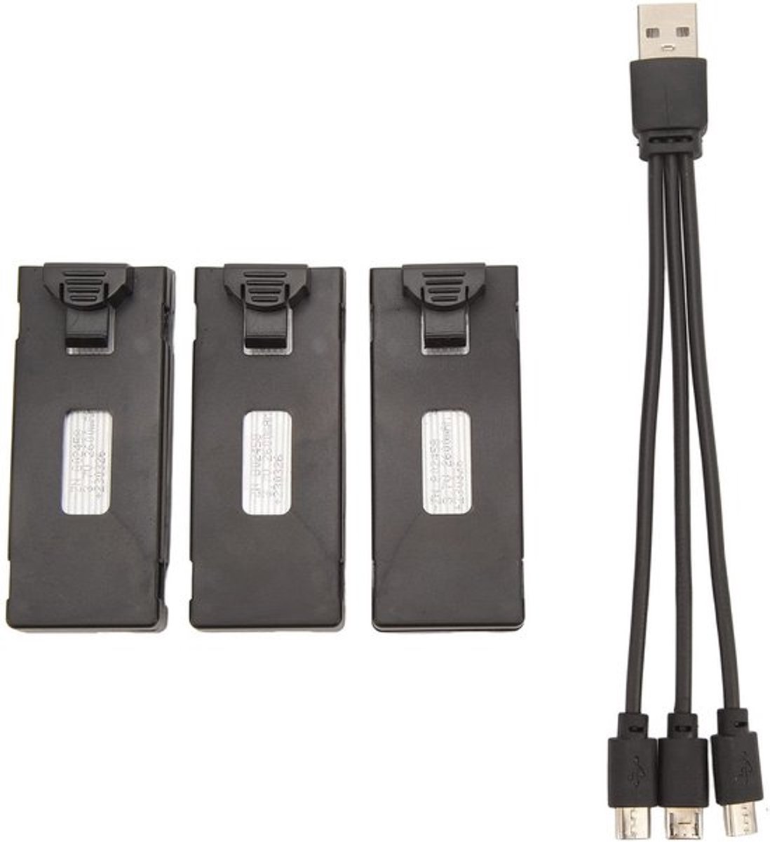 Onf3 - RC Drone Batterij - Lithiumbatterij 3 Stuks - Lange levensduur