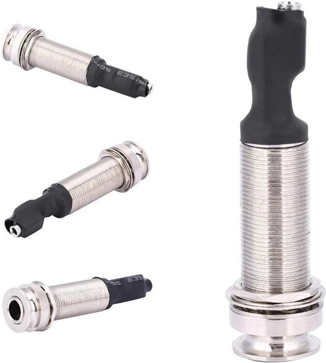 Store_8 - Eindpin Jack Pickup Strap Button Jack Socket - Akoestische