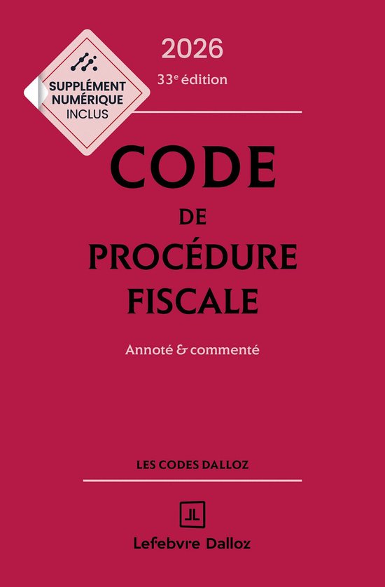 Codes Dalloz Professionnels - Code de procédure fiscale 202 ... - cover