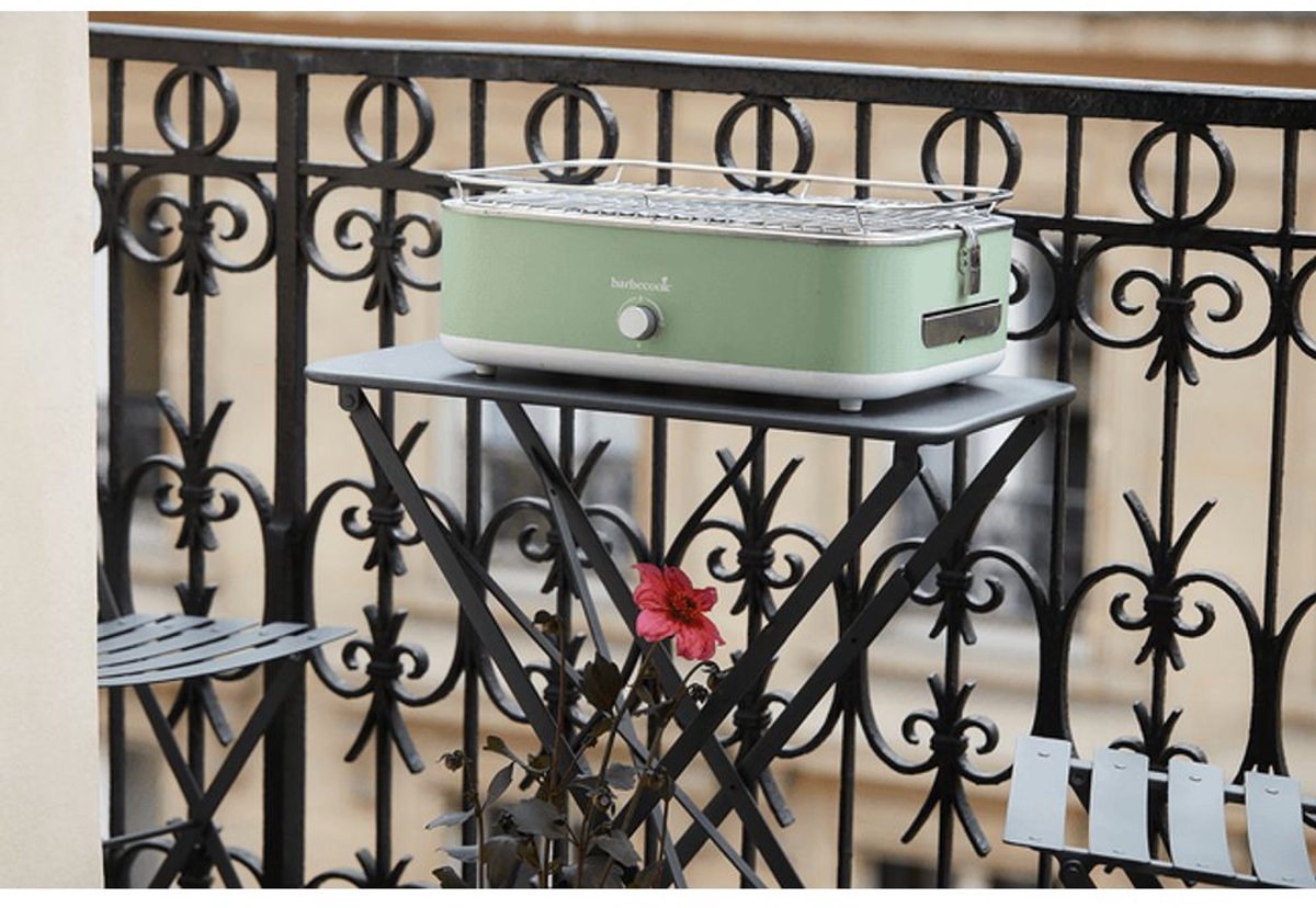 Barbecook E-Carlo - Electric Tabletop Barbecue - Paris Green