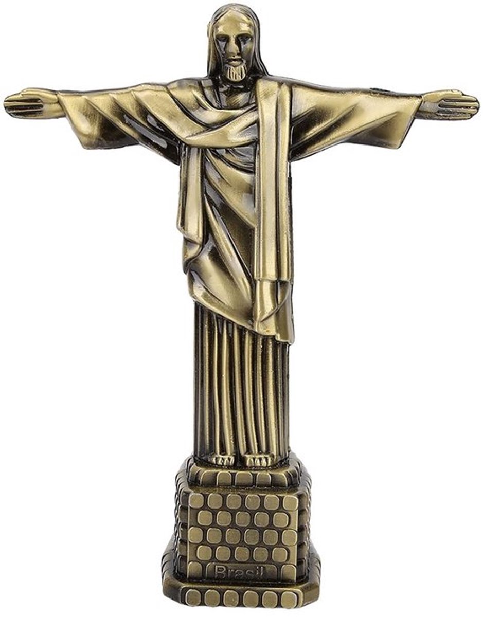 SPHProducts - Christusstandbeeld - Metalen beeldje - Prachtige
