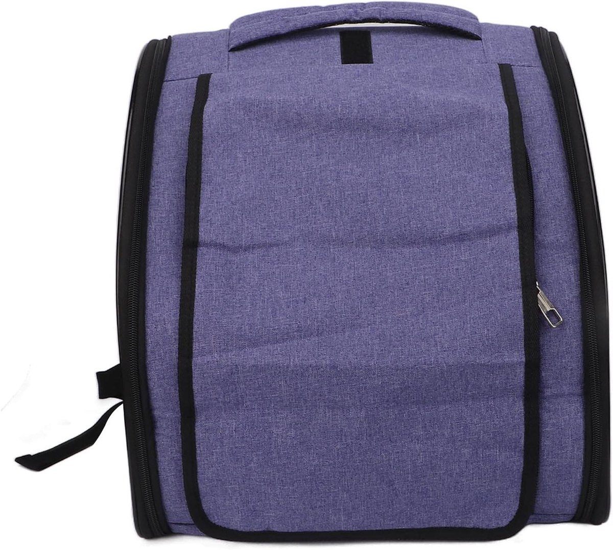 Huisdieren rugzak - Draagtas puppy - Reizen met huisdier - Verbeterde ventilatie - 42 x 33 x 5 cm - Paars