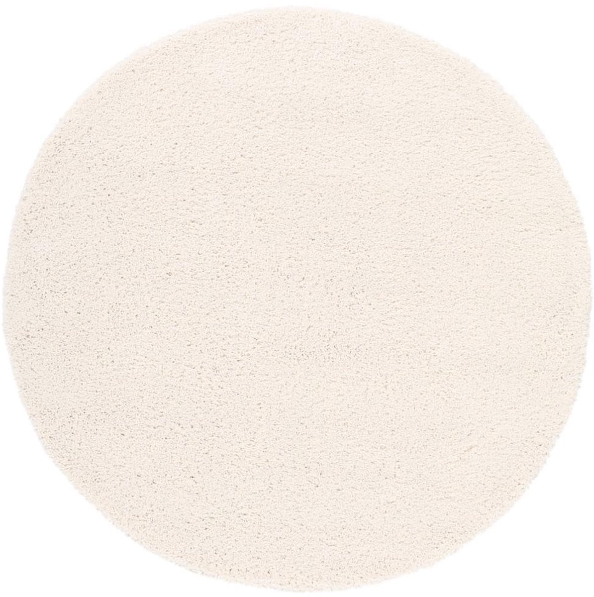 Comfy, Kinderkleed, Moderne, Ø 100 cm, Rond, Middelpolig, Kinderkamer, Alleen chemisch reinigen, Zonder gevaarlijke chemicaliën, Off Wit