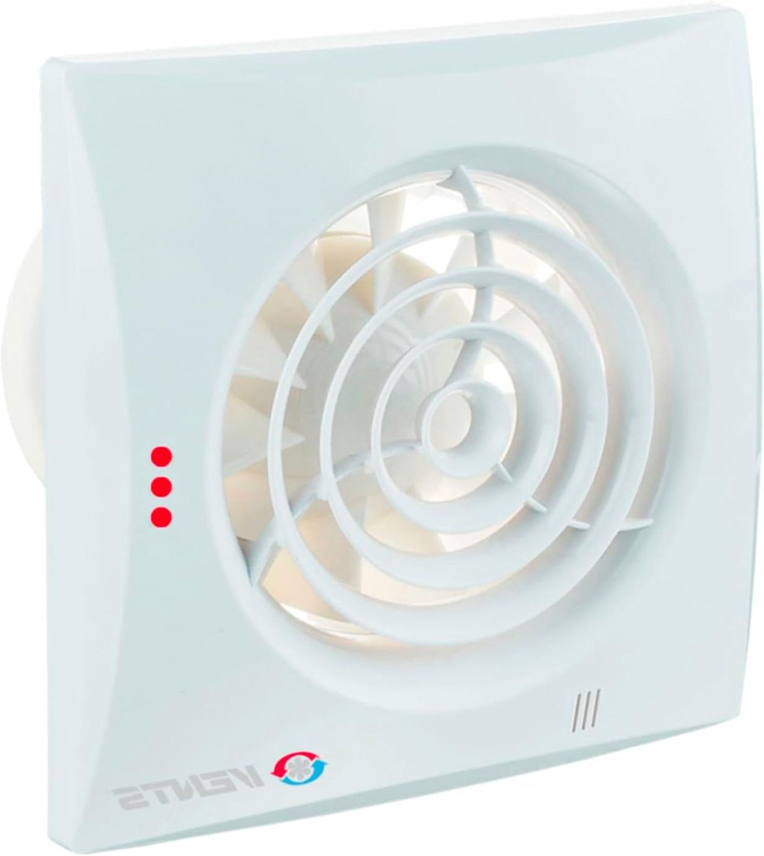 Badkamerventilator - Afzuigventilator - Vochtige Ruimte - Stil en Krachtig - 150 mm - Wit