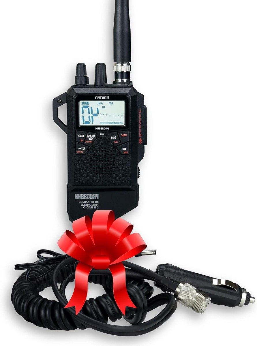 Draagbare CB Radio - Noodradio Communicatie Radio - Communicatie op Reis - Dual Handheld Mobiel - 40 Kanalen - Zwart