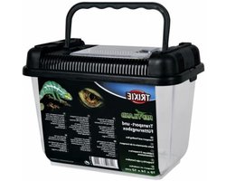 Faunabox Transportbox - Terrarium Box Reptielen - Dieren Vervoeren - Ventilatie Luik - 38x24x26cm - Assorti