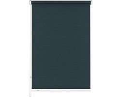 Verduisterend Rolgordijn - Blackout Gordijn Gordijnstof - Slaapkamer Verduisteren - Zijgeleiding Inbegrepen - 92 x 180 cm - Grijs