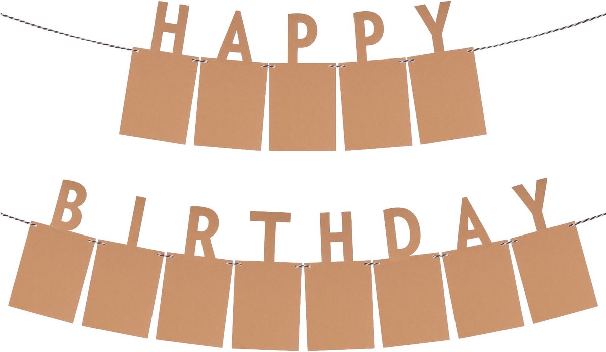 Happy Birthday-slinger, elegante fotoslinger, baby mijlpaalslinger voor verjaardagsfeest, decoratie, jongens, meisjes, foto, hangende wanddecoratie, 300 cm