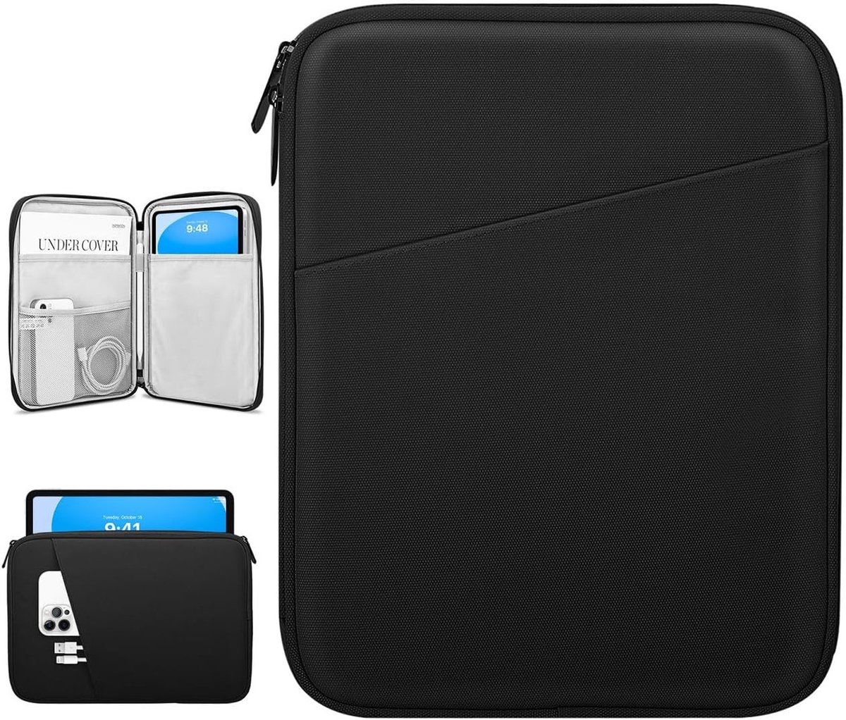 Tablethoes voor 9-11 Inch Tablets, Geschikt voor iPad 9/8/7, iPad Air, iPad Pro en Galaxy Tab A9+/S9, Bescherming en Stijl voor Jouw Tablet