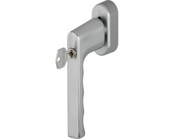 Afsluitbare Raamgreep - Veiligheidsgreep - Inbraakpreventie - VarioFit 32-42mm - 155 cm - Aluminium