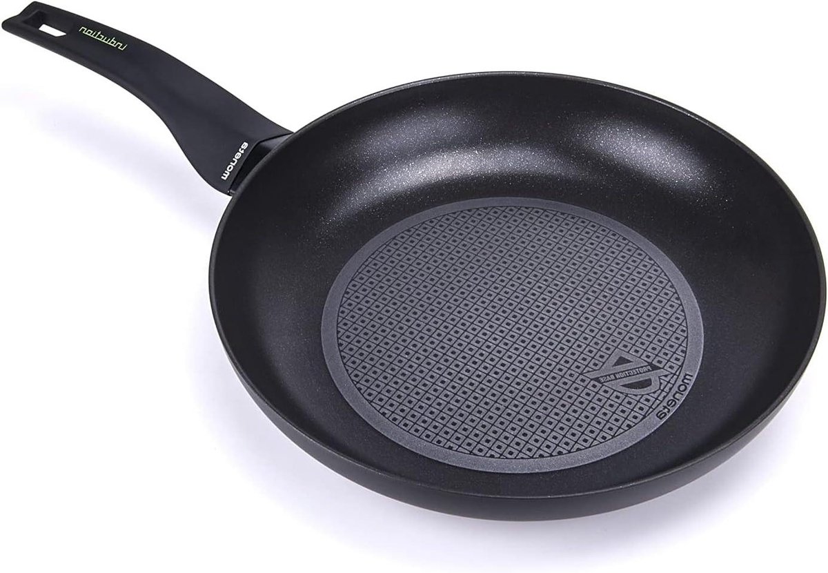 Koekenpan - Koekenpan met anti-aanbak - Dagelijks koken - Protection Base Technology - 20 cm - Zwart