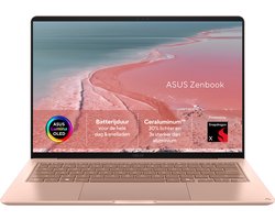 ASUS Zenbook 14 UX3480QA-U1091W - Snapdragon X1-26-100 - 14 Inch - 16 GB LPDDR5x-SDRAM - 256 GB SSD - Wi-Fi 6E - Windows 11 Home