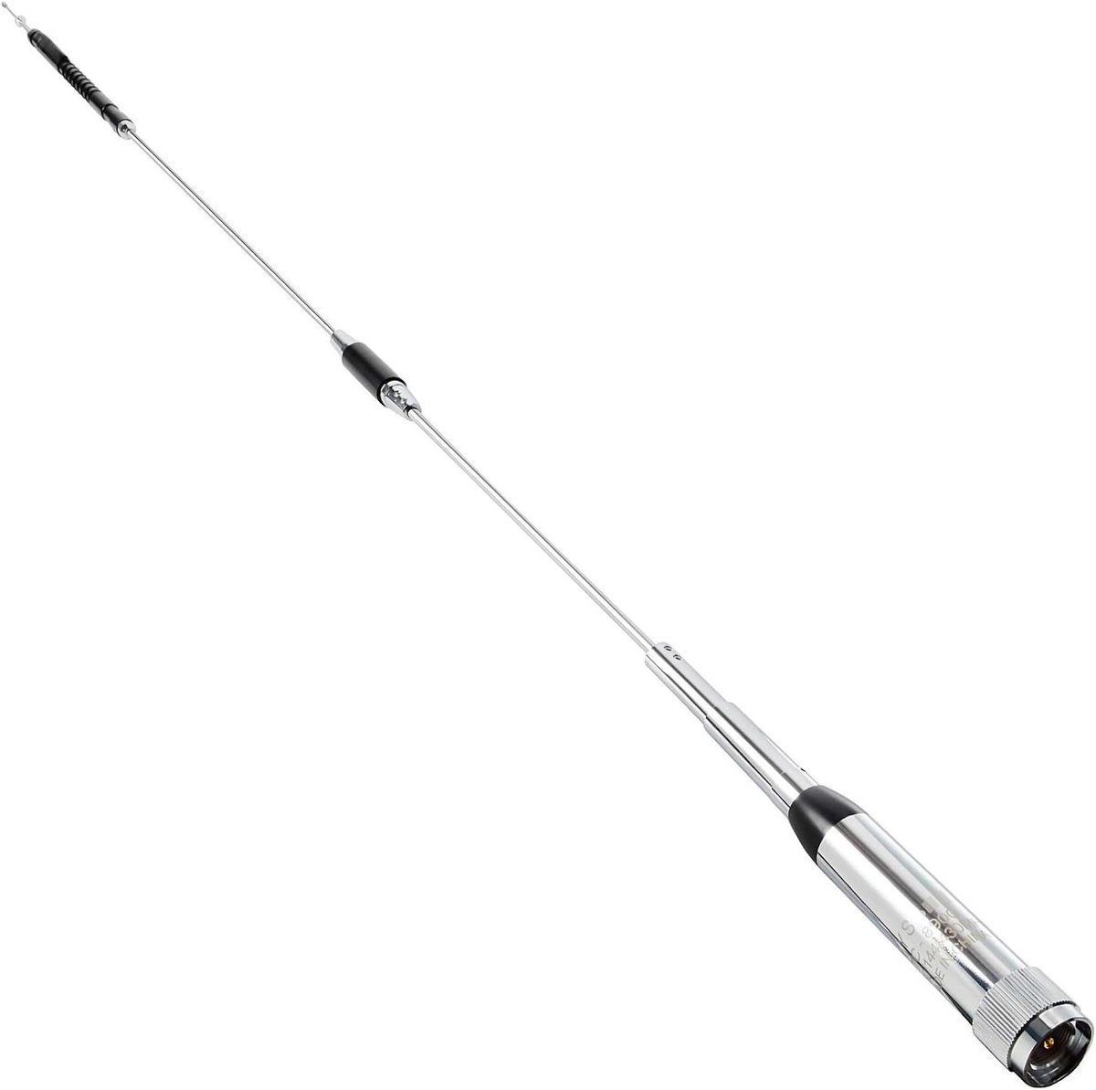 Quad Band Antenne - Radio Antenne - Communicatie Verbeteren - Roestvrijstaal Ontwerp - 134 cm - Zilver