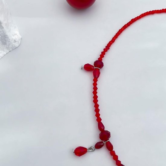 Parelketting met Bloeddruppel Kwast Kettingen voor Halloween — afbeelding 4