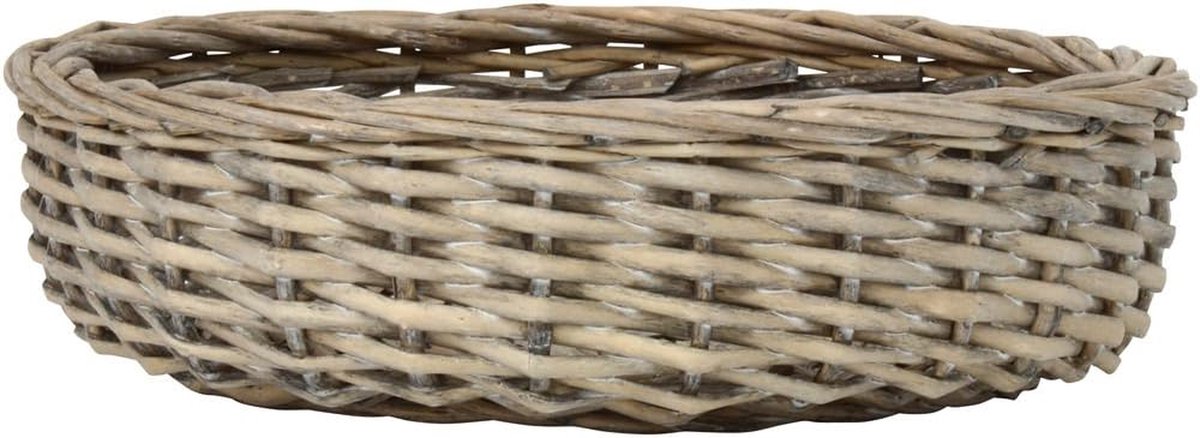Broodmand Rond - Rotan Mand - Brood Serveren - Handgevlochten Design - 27 cm - Natuurlijk