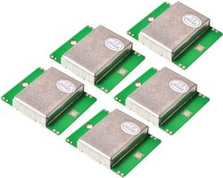Bewegingssensor Module - Radar Detector - Object Detectie - Niet-contact Meting - 5 Stuks - Grijs