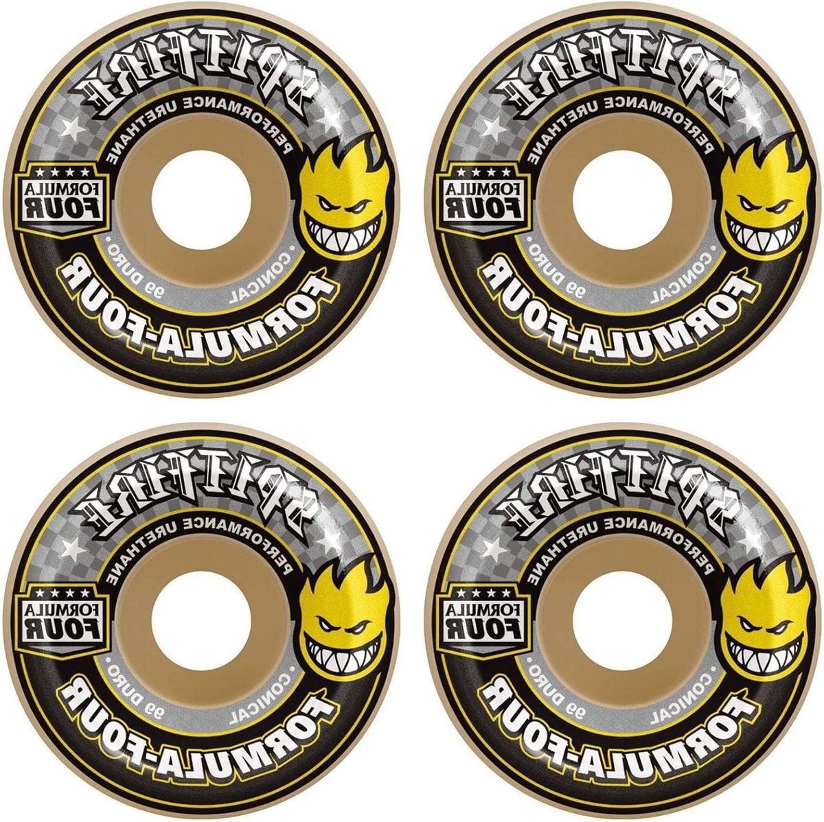Skateboard Wielen Skate Wielen Skateboarden Formula 4 Conisch 52 mm