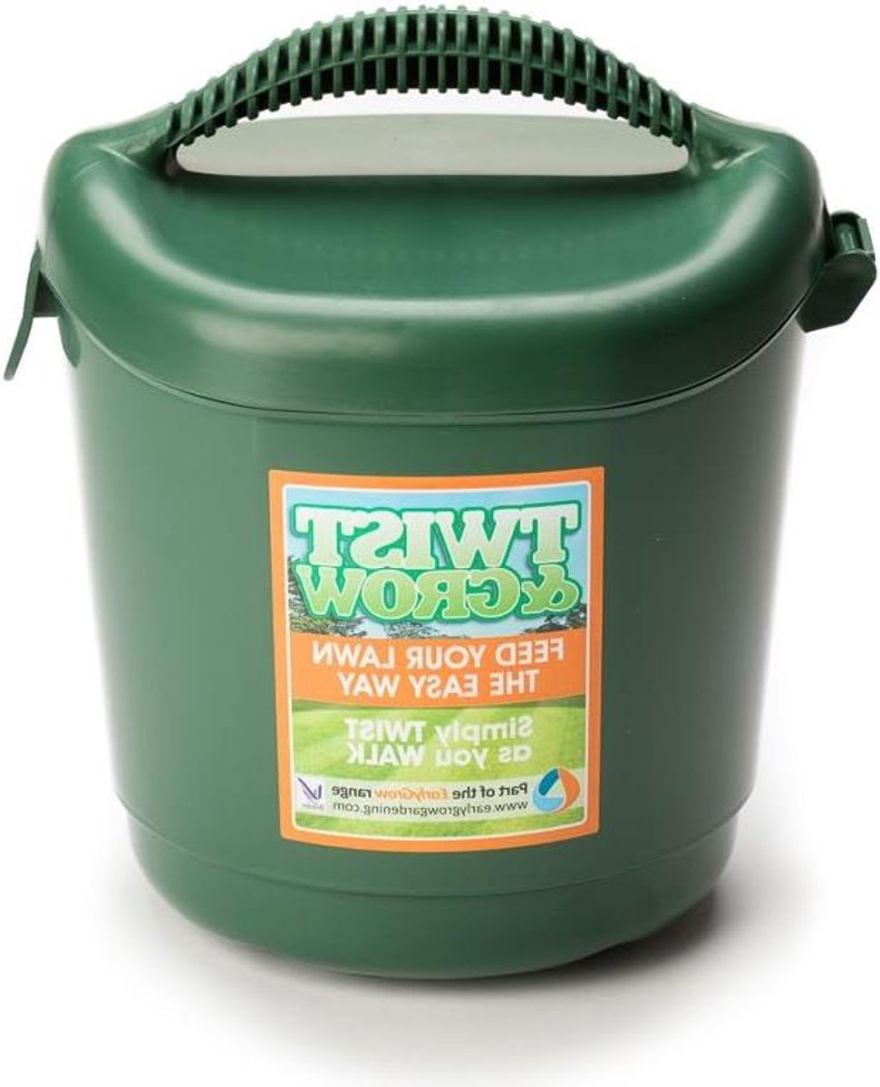 Handstrooier - Gazonstrooier - Gazononderhoud - Vier instellingen - 35 kg - Groen