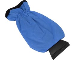 Auto Ijskrabber Handschoen - Winterhandschoen Schraper - Vorst Verwijderen - Waterdicht Oxford Doek - 36x18cm - Blauw