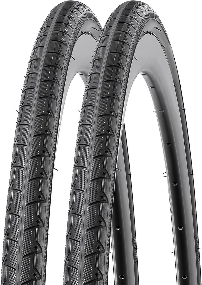 Fietsbanden 700x28C - Racefiets Banden - Stadsfietsen - Hoge Grip Slijtvast - 2 stuks - Zwart