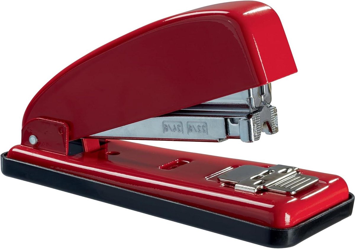 Nietmachine - Tacker Heftapparaat - Papier Bevestigen - Origineel Petrus Model - 1350 x 610 x 720 cm - Rood