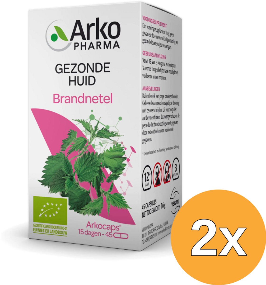 2x Arkocaps Brandnetel (45 capsules)
