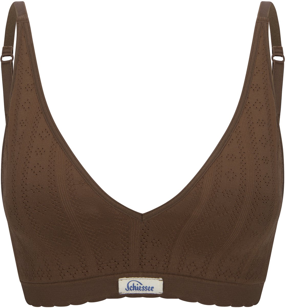 Schiesser Bustier - REVIVAL - Dames - Bustiers donkerbruin