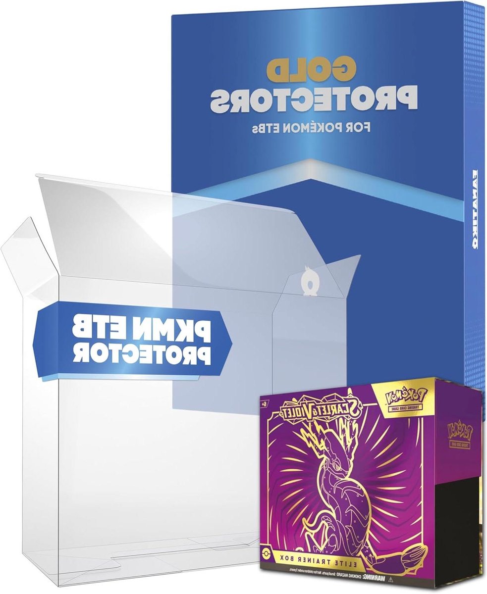 Beschermhoes voor Pokémon ETB - Pokémon Box Protector - Verzameling Beschermen - 05 mm Dik Materiaal