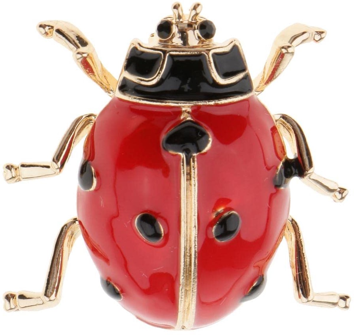 Broche Pin, Lieveheersbeestje, Metaal