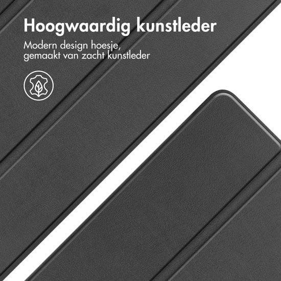 iMoshion Trifold iPad Bookcase (2018) / (2017) / Air 2 / couverture comprimé Air - Zwart