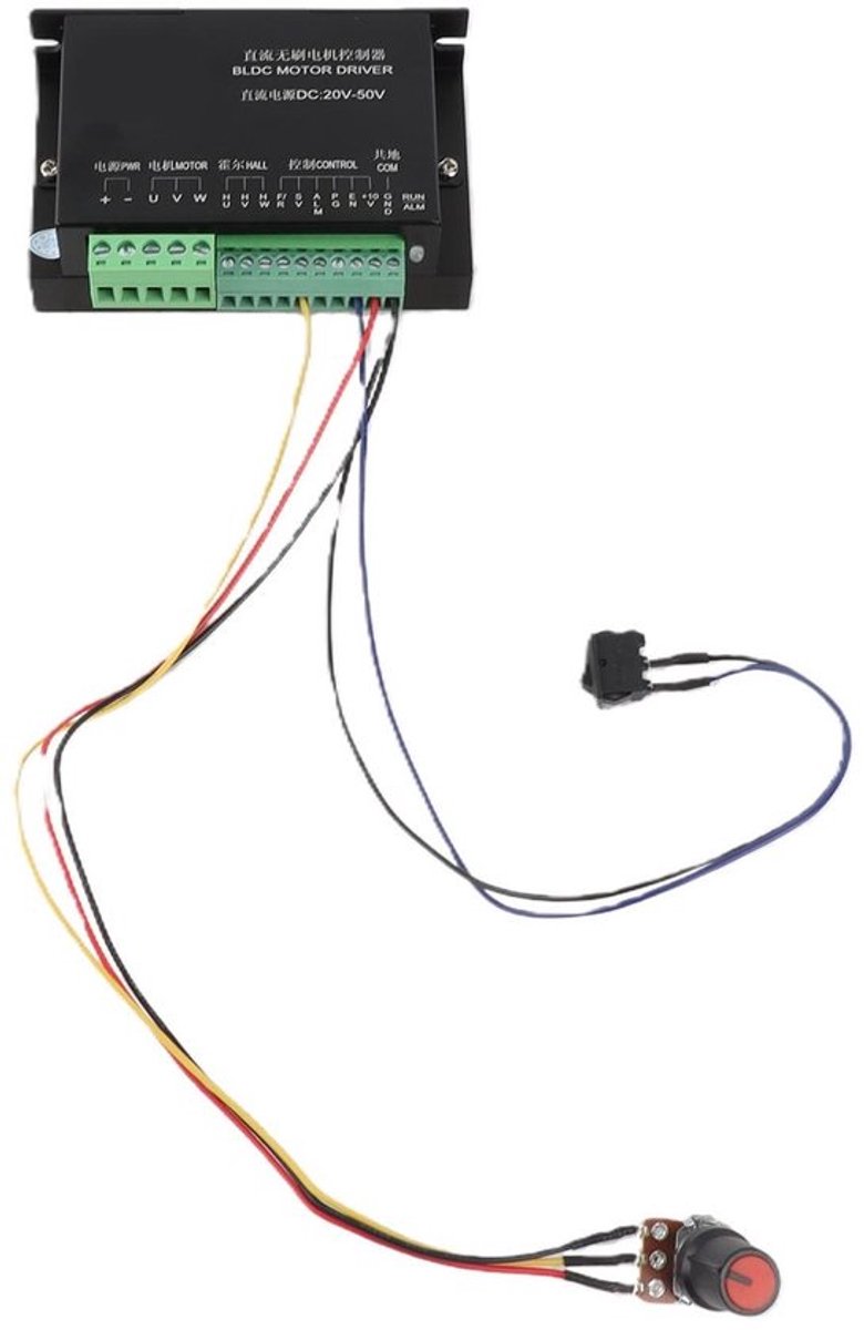 Aladdien - Dc 48V 500w Cnc Bldc Controller - Borstelloze Motor Driver