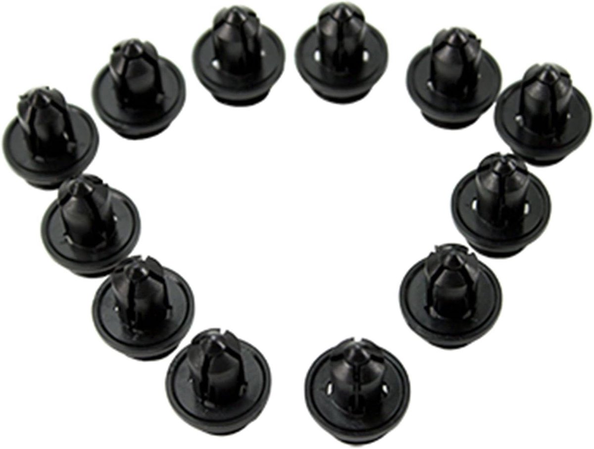 Motorafdekking Bevestigingsset - Reparatie Clips - Auto Onderhoud - Hoge Kwaliteit Vervanging - 50 g - Niet gespecificeerd
