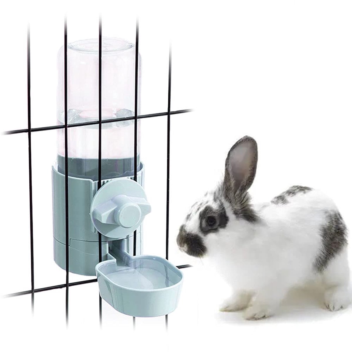 17oz Geen Lek Konijn Waterer Feeder, Geen Druppel Water Feeder Water Bowl voor Cavia Hamster Chinchilla Fret Kleine Dier