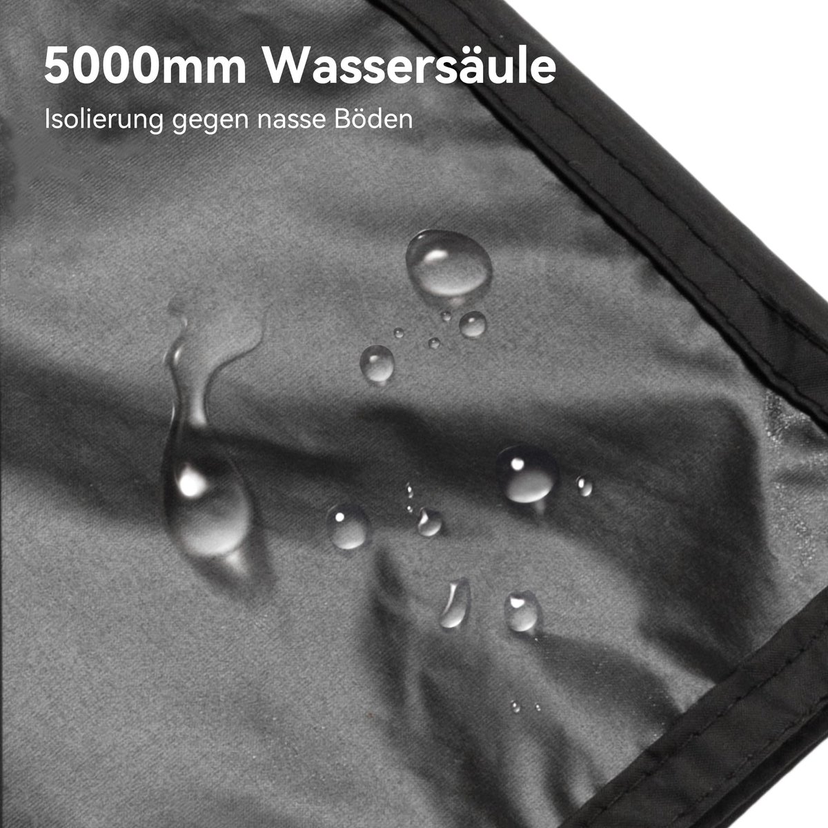 Winds Tentonderlegger, 5000 mm waterdichte tentvloer, multifunctionele tentvoetafdruk, outdoor tent, grondzeil, ultralicht voor kamperen, trekking, rugzak, bergbeklimmen, picknick