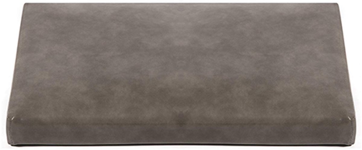 wangk PU Bank Kussen Tuin Bank Kussens, 2 of 3 zits Bench Mat Pad Patio Bench Pad ligstoel kussen Vervanging Matras Pad Comfortabel kussen-Moon Grijs 100 × 30 × 5 cm (39 × 12 × 2in)