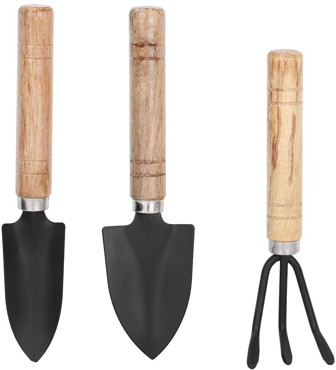 3 stks Mini Plant Tuingereedschap Set Spade Claw Hark Schop Bloemen Planten Gereedschap voor Plant Potten Bloemen