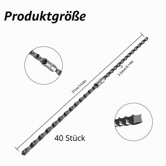 Geschikt voor voor Bosch F016800431 Pak van 40 extra sterke trimmerdraadspoelen voor AFS 23-37 bosmaaier 37 cm x 3,5 mm-REWYTAZ van geschikt-voor — afbeelding 3