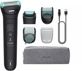 Philips BodyGroom 7000 Serie - Lichaamstrimmer - Zwart - Waterdicht - Draadloos