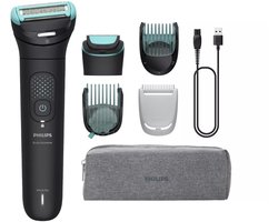 Philips BodyGroom 7000 Serie - Lichaamstrimmer - Zwart - Waterdicht - Draadloos
