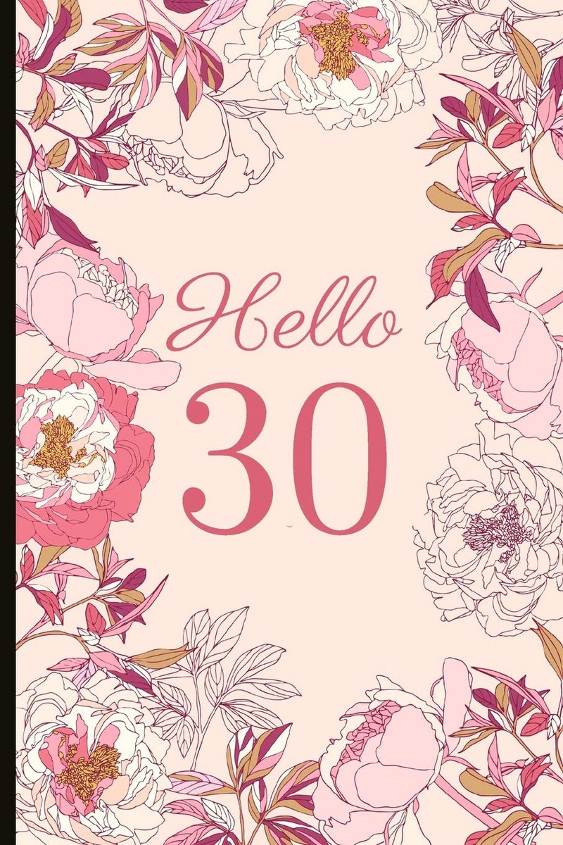 30: A Beautiful 30th Birthday Gift And Keepsake To Write Down Special Moments