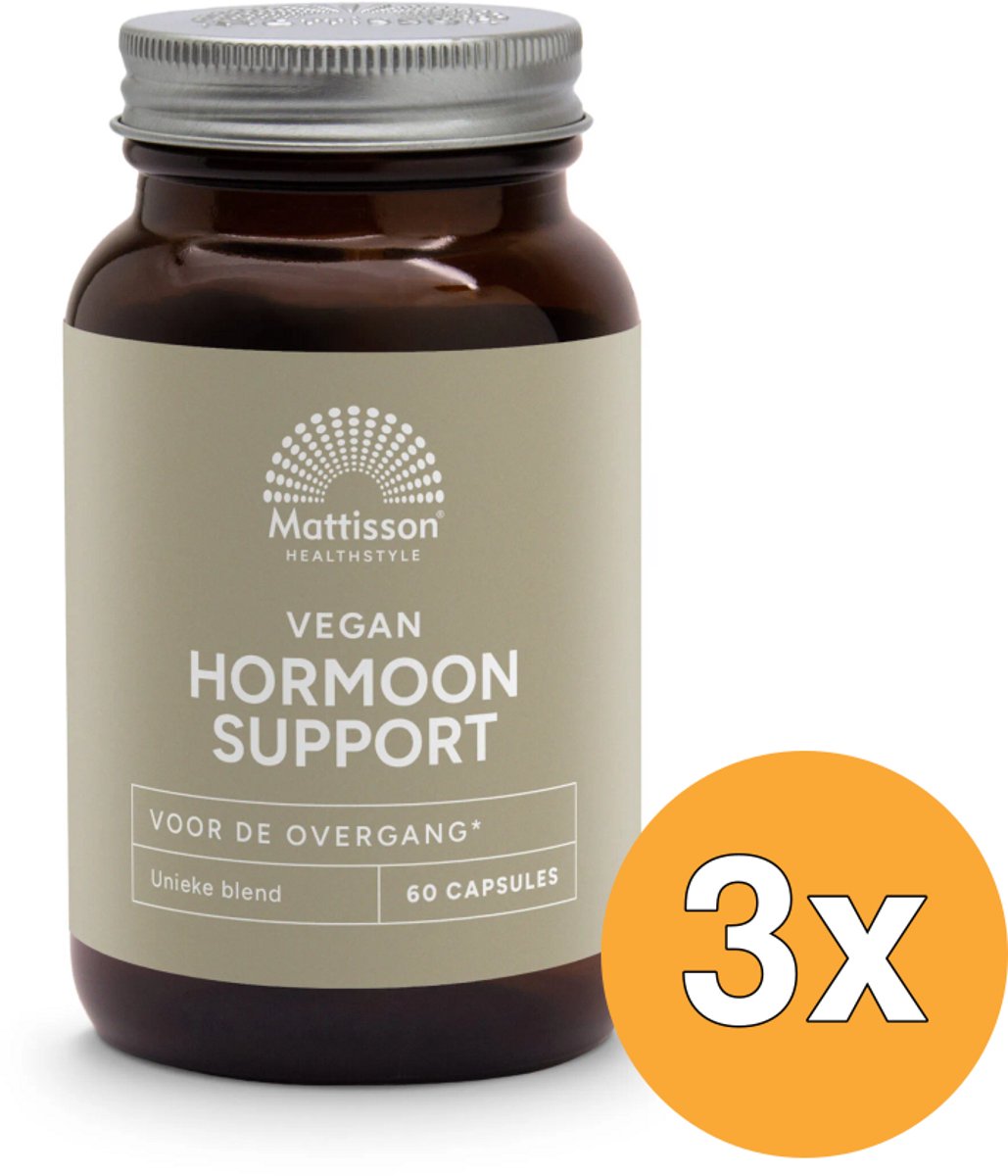 3x Mattisson Hormoon Support (60 capsules)