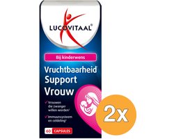 Lucovitaal 2x Vruchtbaarheid Support Vrouw (60 capsules) - 60 stuks