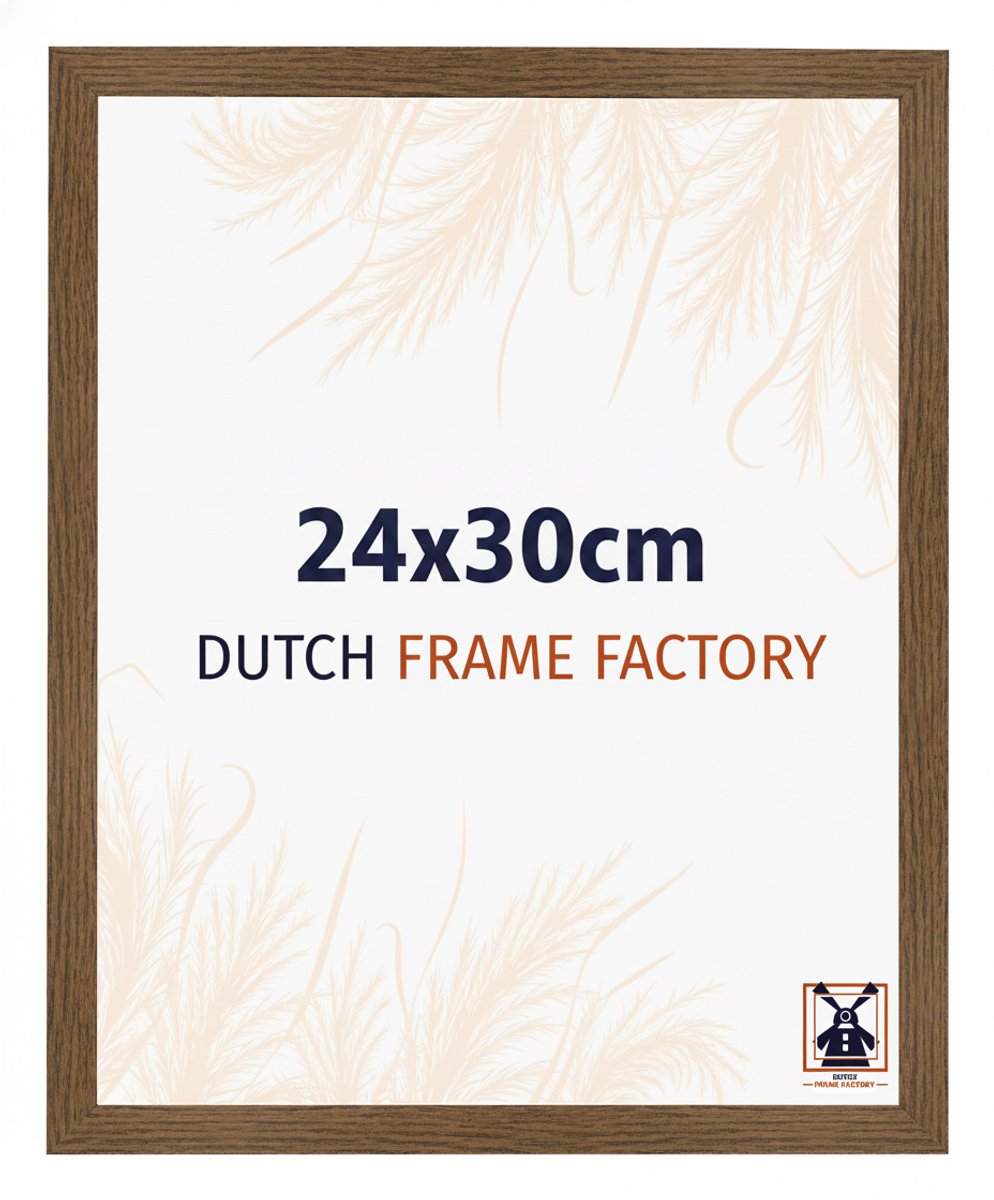 Fotolijst 21x30 cm - MDF - Eiken Rustiek - Benno