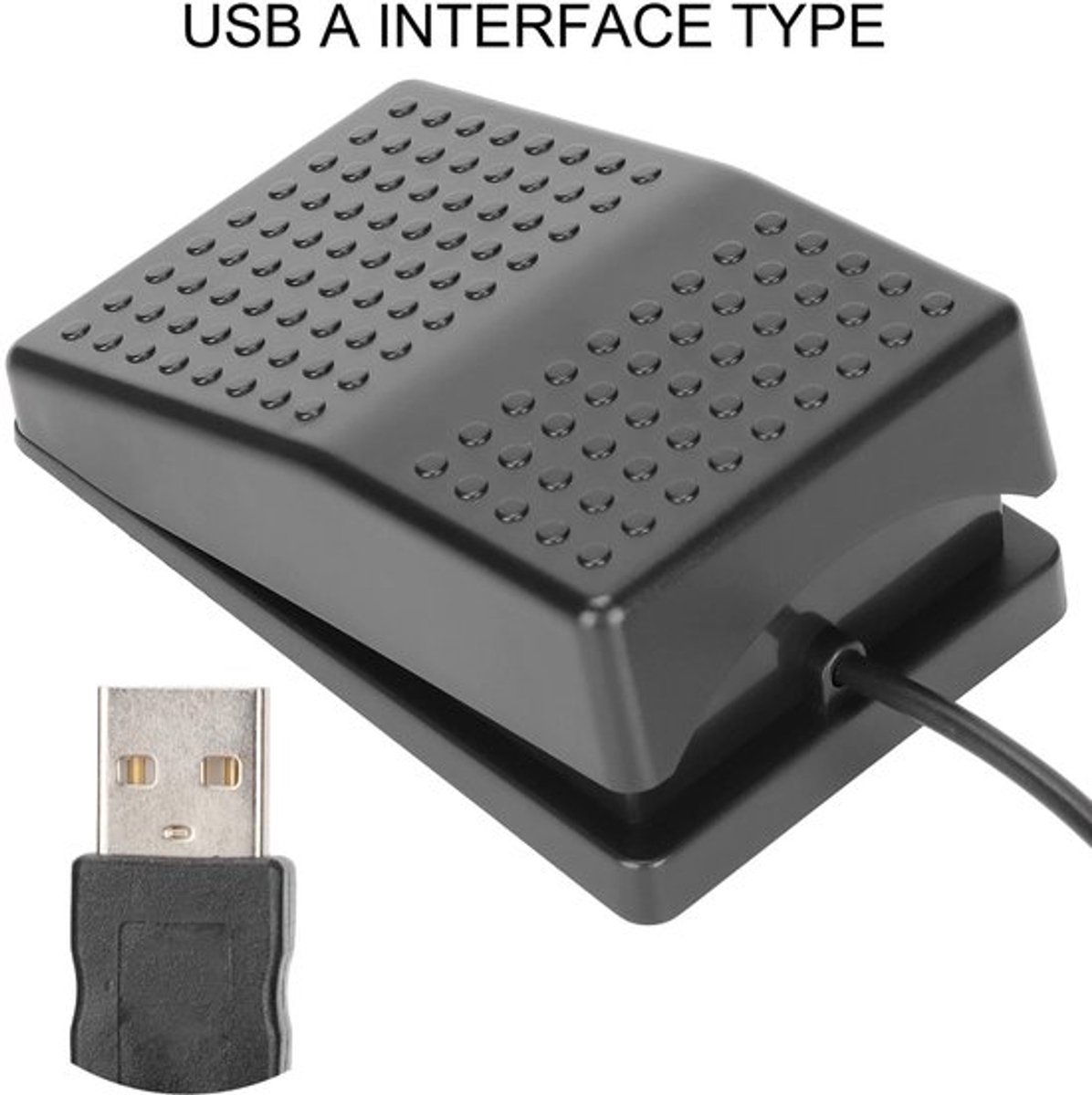 Onf3 - USB voetschakelaar - zeer gevoelig - 2 meter kabel - voor