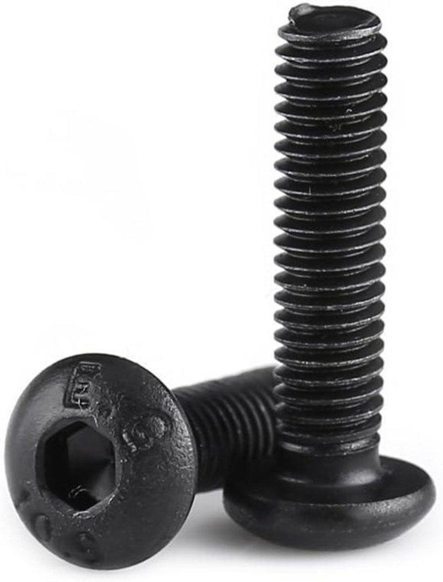 Store_7 - M3 Hex Inbusschroef - Assortiment Kit - 120 Stuks - Zwart