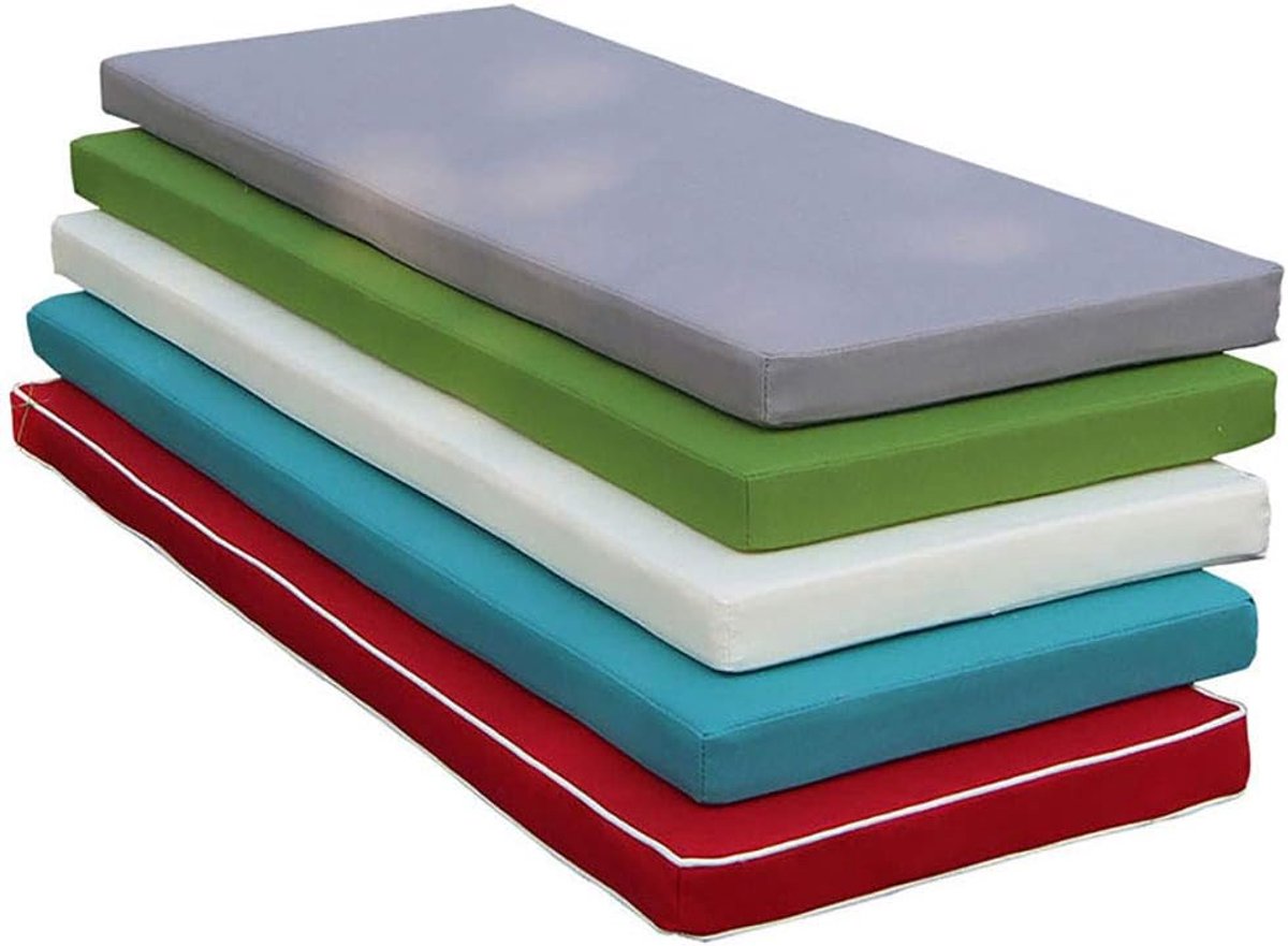 bankkussen tuinbank kussen bank kussen kussen kussen tuinbank elastisch Thicken eetkamerstoel Pads 5cm dik-lichtgrijs 60×40×5cm