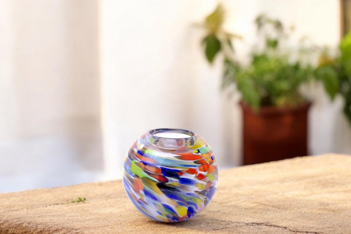 Urn Tealight - Murrina - Waxinelichthouder - Kandelaar - Mini urn voor thuis - Kleine crematie urn - urnen
