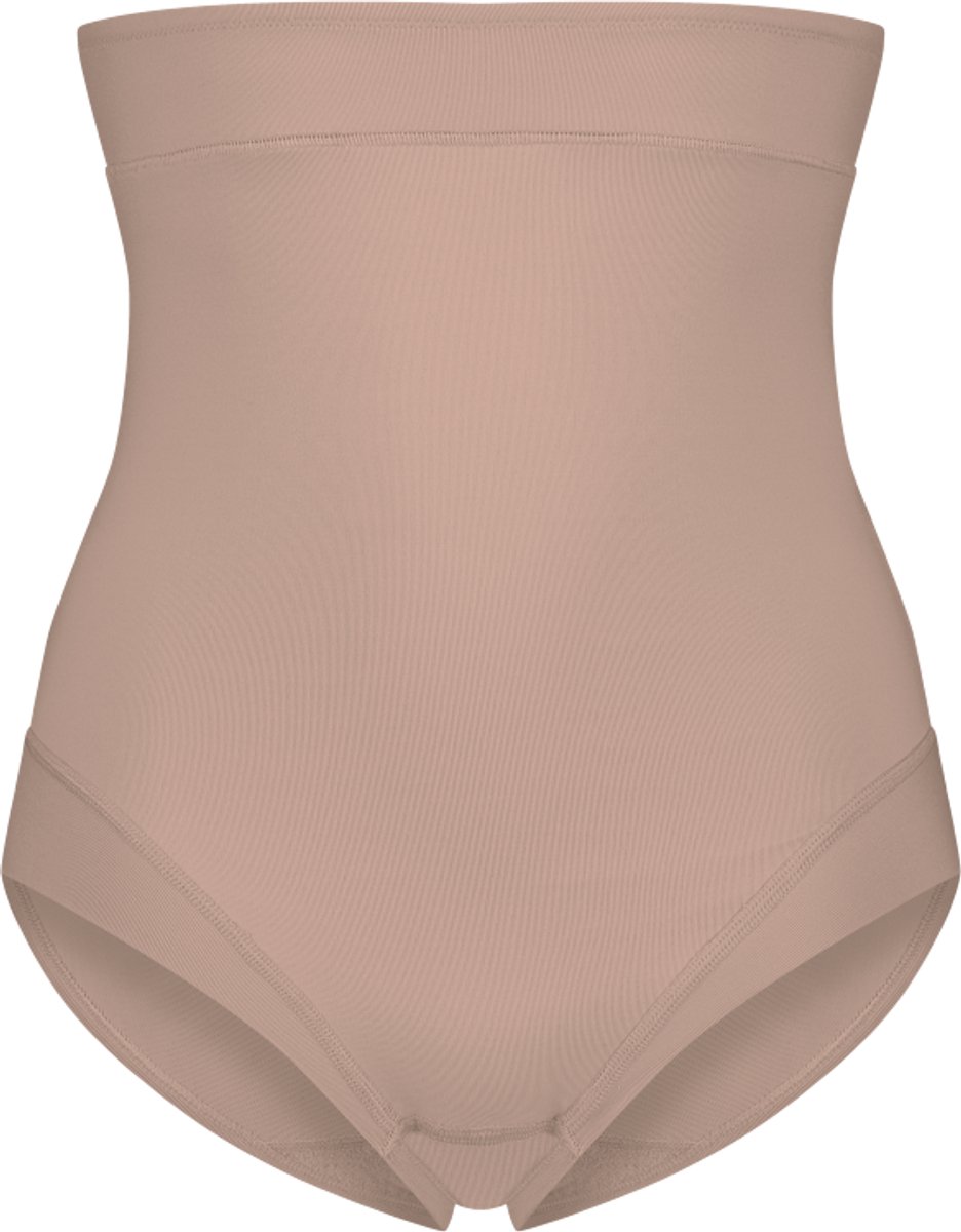 RJ Pure Color Shape Dames Slip Caffè Latte 4XL